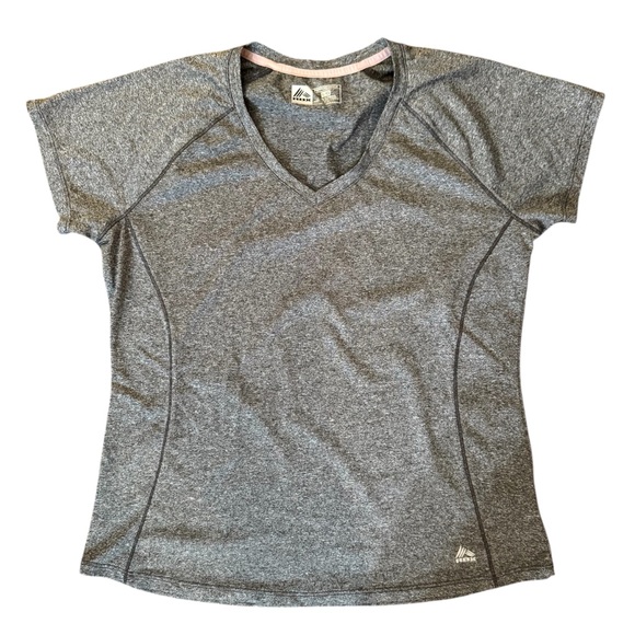 RBX Performance, heathered grey active wear tee shirt, size L - Picture 1 of 9